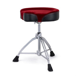 Mapex Saddle Top Double Braced Drum Throne Cloth Top - Red
