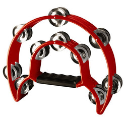 Stagg TAB-1-RD – Cutaway plastic tambourine with 20 jingles – RED