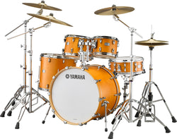 Yamaha TC20CRS Tour Custom Fusion 5 Piece Kit + Hardware - Caramel Satin