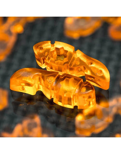 Tuner Fish Lug Locks – Orange 24 Pack