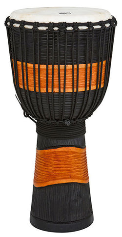 Toca Street Carved Series Wooden Djembe 12