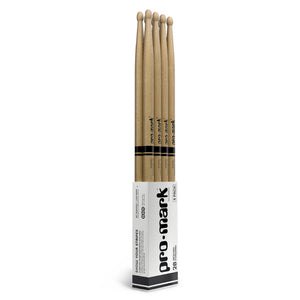 ProMark Classic Forward 2B Hickory Drumstick, Oval Wood Tip (4-Pack)