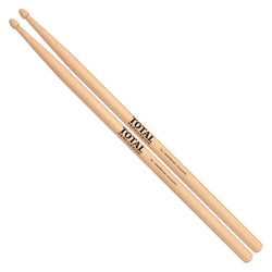 Total Percussion 7A Wood Tip Drumsticks in Natural