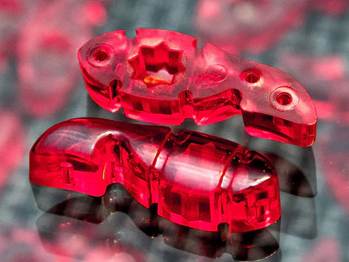 Tuner Fish Lug Locks – Red 8 Pack