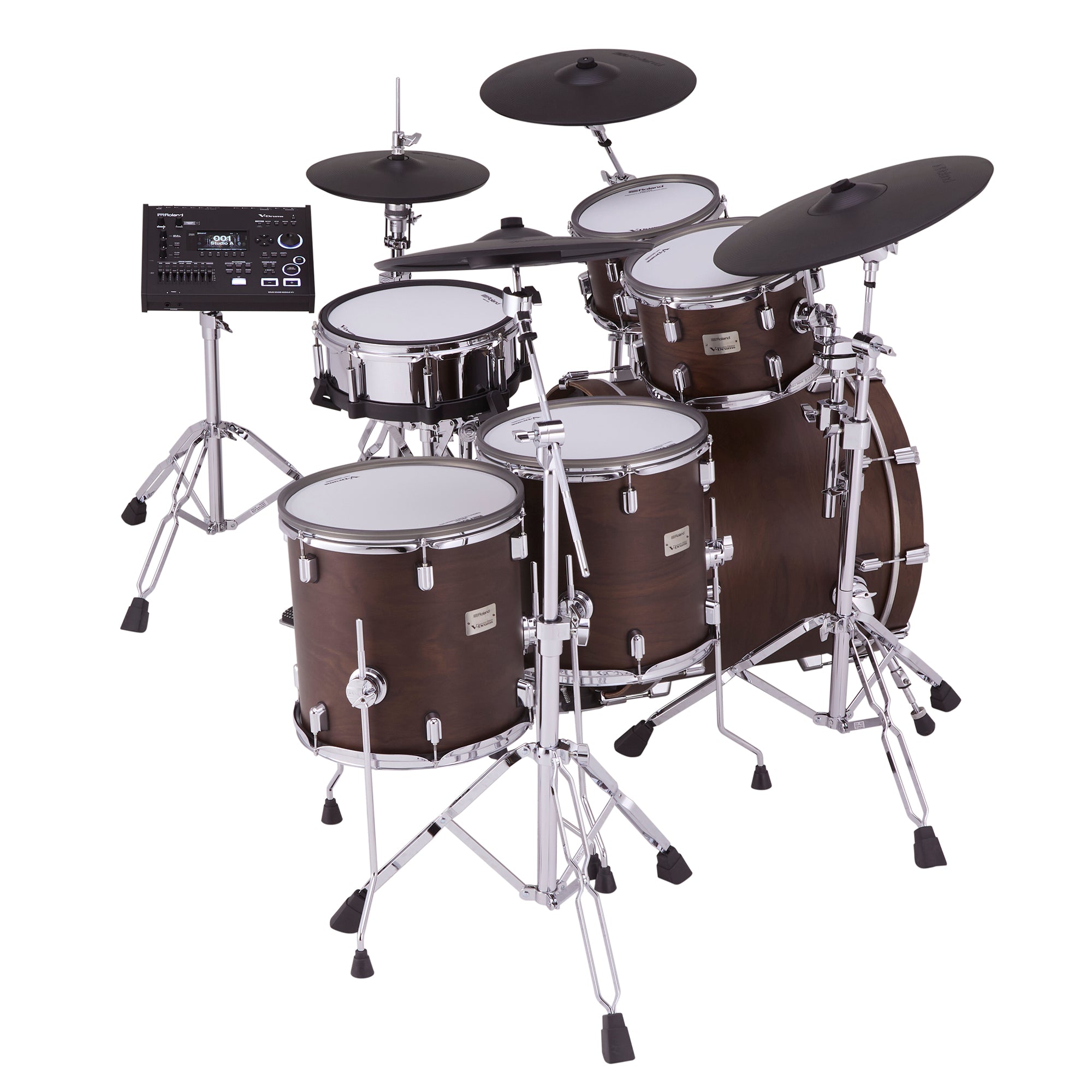 Roland VAD716-SW VAD Drum Kit Satin Walnut