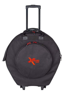 XTREME DA584W 22 Inch Cymbal Bag with Wheels and Accesorries Pockey