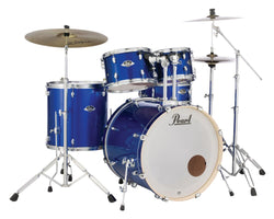 Pearl Export EXX 22″ Fusion Plus Drum Kit with Hardware – High Voltage Blue