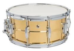 DXP Beaded brass snare drum 10 lugs 14