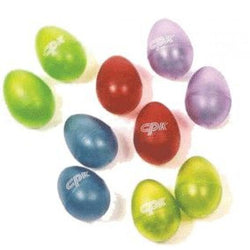CPK Egg Maracas - Transparent Asst. Colours