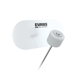Evans EQ Patch - Clear Plastic double Patch