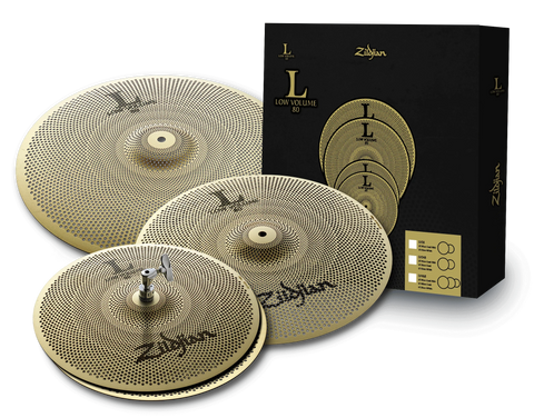未使用 Zildjian L80 Low Volume ハイハット 14インチ Zildjian L80 Low Volume 14/16/18
