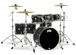 PDP Concept Maple 7-piece Drum Kit - Shell Pack w/HW815 Pack - Satin Black
