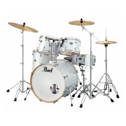 Pearl Export EXX 22″ Fusion Drum Kit with Hardware – Arctic Sparkle