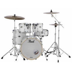 Pearl Export EXX 22″ Fusion Drum Kit with Hardware – Pure White