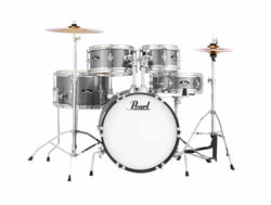 Pearl Roadshow Junior 5-pcs Drum Kit with hardware & Cymbals – Grindstone Sparkle