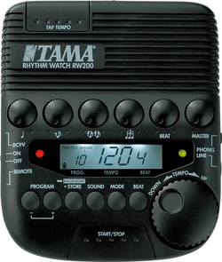 TAMA RW200 Rhythm Watch Programmable Metronome top view