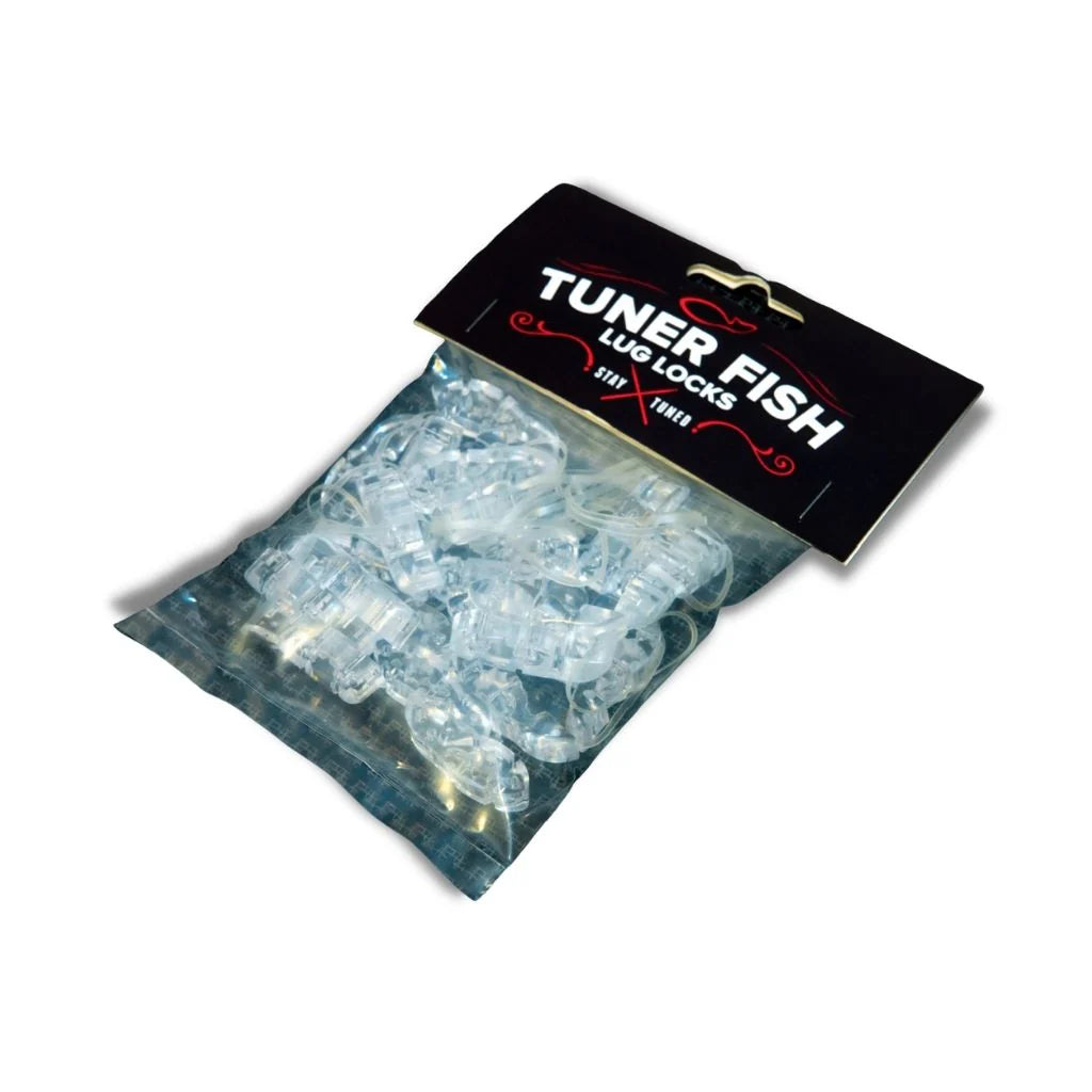 Tuner Fish Lug Locks – Clear 24 Pack