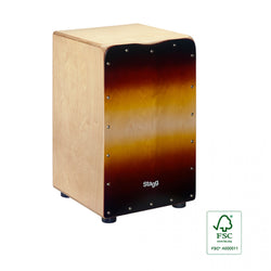 Stagg Cajon Medium Sized in Sunburst finish