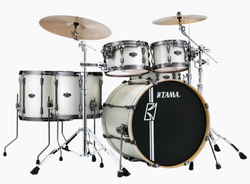 TAMA Superstar Hyperdrive ML62HZBNS - Satin Arctic Pearl + Hardware