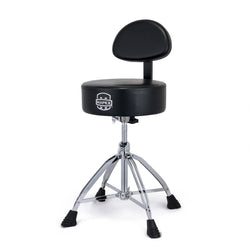 Mapex Drum Throne Round Seat w/ Back Rest H-T870