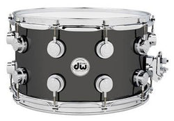 DW Drums 8 x 14 inch Black Nickel over Brass - Thin 1mm Shell