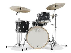 DW Design Series Black Satin Lacquer Frequent Flyer Shell Pack