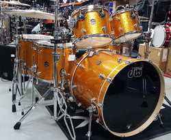 DW Performance Series Shell Pack - Gold Sparkle
