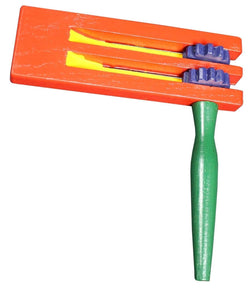 Mano Percusion ED396 - Wooden hand held rotating ratchet