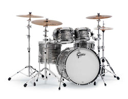 Gretsch Brooklyn 5 piece 18x22 Grey Oyster Drum Kit GB-E8256-301