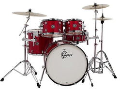 Gretsch Energy 20 inch 5 piece Drum Kit With Hardware Ruby Sparkle