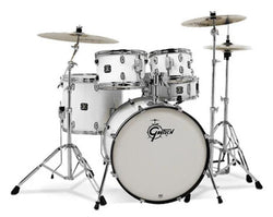 Gretsch Energy 20 inch 5 piece Drum Kit With Hardware White