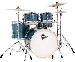 Gretsch Energy 22 inch 5 piece Drum Kit With Hardware Blue Sparkle