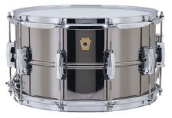 Ludwig Black Beauty Brass LB408 - 8 by 14 inch Smooth Shell, Imperial Lugs