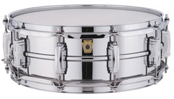 Ludwig Supraphonic Chrome LM400 - 5 by 14 inch Smooth Shell, Imperial Lugs