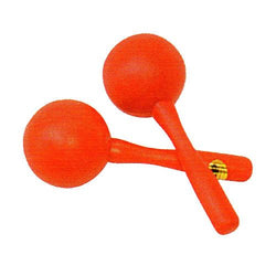MANO Percussion EM345 - Plastic round shaped maracas on plastic handle