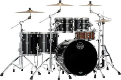 Mapex Saturn Evo 22 10 12 14 16 s/pack in Piano Black