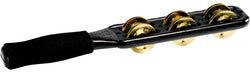 Meinl JG1B-BK Jingle Sticks, Black, Solid Brass