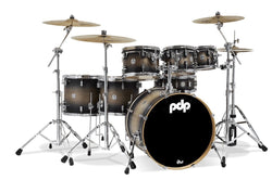 PDP CM7 Concept Maple Series 7-Piece Shell Pack Satin Charcoal Burst