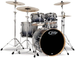 PDP Concept Maple Series 20 inch 5 piece Silver to Black Fade (Shell Pack Only)