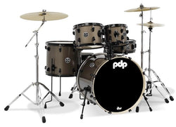 PDP Mainstage 5 piece 20 inch Bronze Metallic with Black hardware