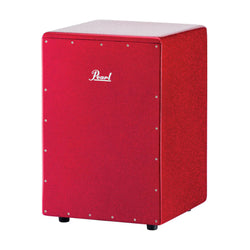 Pearl Boom Box Cajon Artisan Red Mahogany Red Sparkle