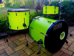Pansini Percussion Premium acrylic custom drum kit
