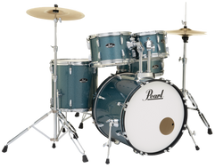 Pearl RS Roadshow-X 22 inch Fusion Plus Drum Kit Package – Aqua Blue Glitter