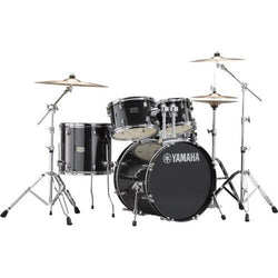 Yamaha Rydeen 20 inch 5 piece Fusion Drum Kit - Black Glitter