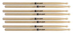 Promark 5B Wood Drum Sticks - 4 Pack