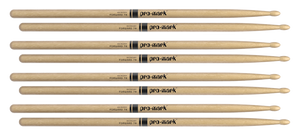 Promark 5A Wood Drum Sticks - 4 Pack