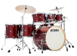 TAMA CK72S DRP Superstar Classic Maple Kit Dark Red Sparkle with SM5W