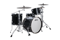 Ludwig NeuSonic 3pc Outfit 22 inch Fab - Black Velvet - Shell Pack Only